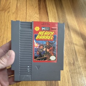 Data East Heavy Barrel Nintendo NES Game Cartridge NTSC-U/C (US/Canada)