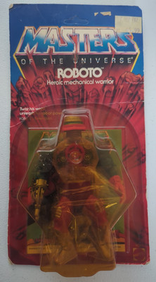 ROBOTO Masters of the Universe MOC MOTU Sealed 1983 Filmation/1984 Mattel