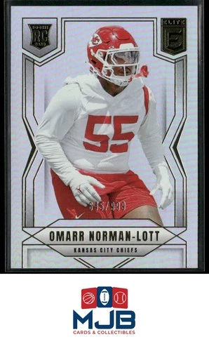 2025 Donruss Elite Football Omarr Norman-Lott #196