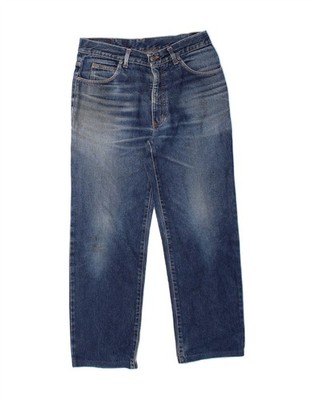 OVIESSE Mens Straight Jeans IT 48 Medium W33 L27  Blue Cotton WO12