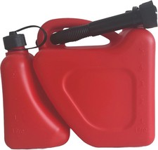 Tanica Doppio Uso 2+5 L Omologata UN  Plastica Resistente per Carburanti