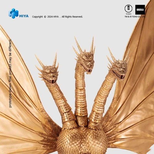 HIYA: Godzilla vs. King of Monsters Ghidorah 1991 is available as a figurine - Picture 12 of 14
