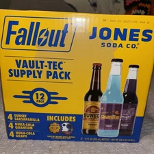 Fallout x Jones Soda Co - Vault-Tec Supply Pack, 12 fl oz, 12-pack