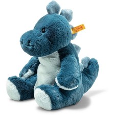 Steiff 067266 Light at Night Spott Stegosaurus, Pl&uuml;sch, 28 cm, hellblau