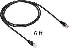 Generic 6 ft CAT6 Ethernet Cable - Colors Vary