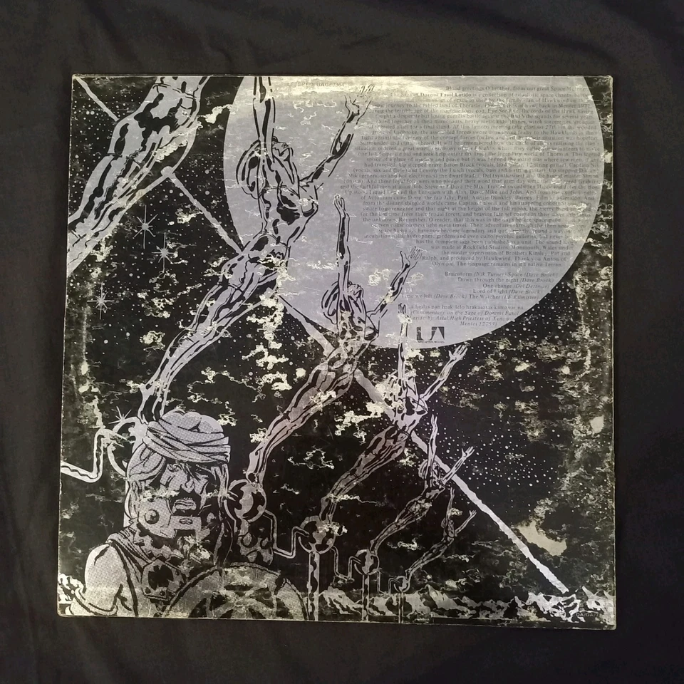 Hawkwind : Doremi Fasol Latido 1972 UK A2 B2 UK PLAY TESTED SEE BELOW - Image 2 of 4