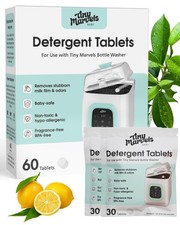 Detergent Tablets for Bottle Washer, 60PCS Bottle Washer Tablets Compatible w...