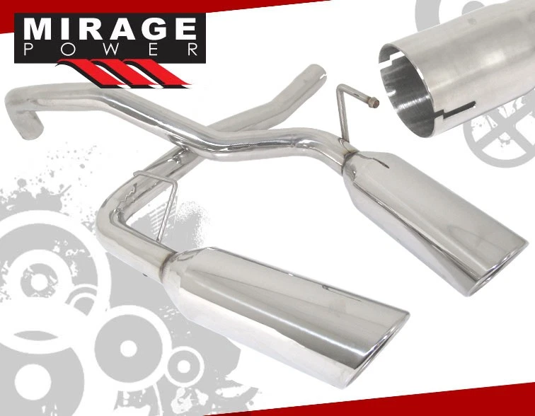 For 07-14 Toyota FJ Cruiser 4.0L V6 Stainless Steel Dual Catback Exhaust GODSNOW - Изображение 4 из 4