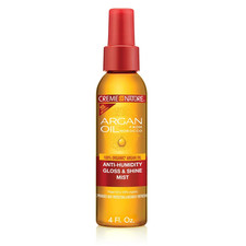 Creme of Nature Anti-Humidity Shine Mist with Organic Argan Oil, 4 Oz