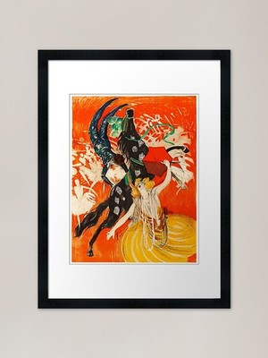 Der Zirkus Framed Art Print Framed Wall Art Poster Canvas Print Picture