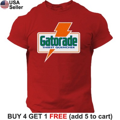 Gatorade T-Shirt Retro Sports Workout Basketball Football Baseball Tennis BGG02