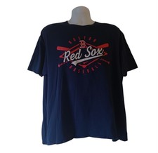Boston Red Sox men's navy blue short-sleeve graphic t-shirt size 2XL