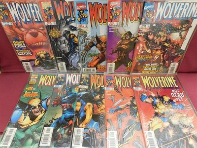 WOLVERINE 121 122 123 124 125 126 127 128 129 130 MARVEL COMIC RUN 1998 VF/NM