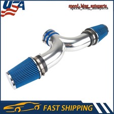 Silver Cold Air Intake Kit Blue Filter Fits 2002-2006 Dodge Ram 1500 V8 4.7l Silver Cold Air Intake Kit Blue Filter Fits 2002-2006 Dodge Ram 1500 V8 4.7l