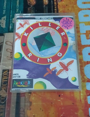 Killer Ring (Reaktor 1987) Commodore C 64 (Tape, Manual, Box) works 8-bit