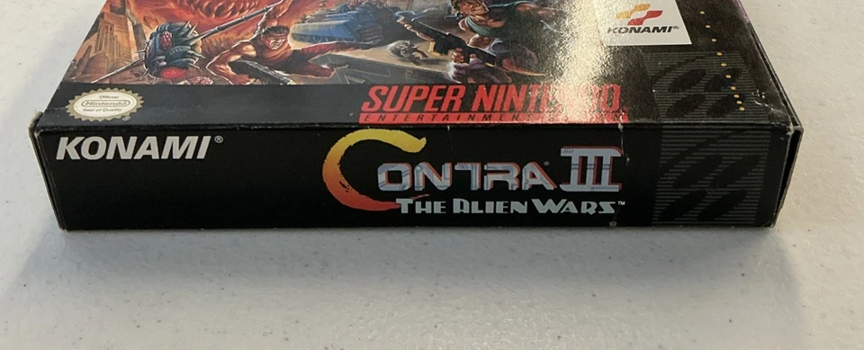Contra III The Alien Wars SNES Super Nintendo Complete + Case Tested -- S2G -- - Image 4 of 4