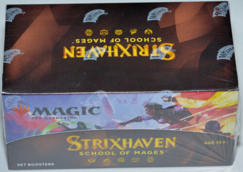 Strixhaven School of Mages Set Booster Box MTG Magic Factory Sealed