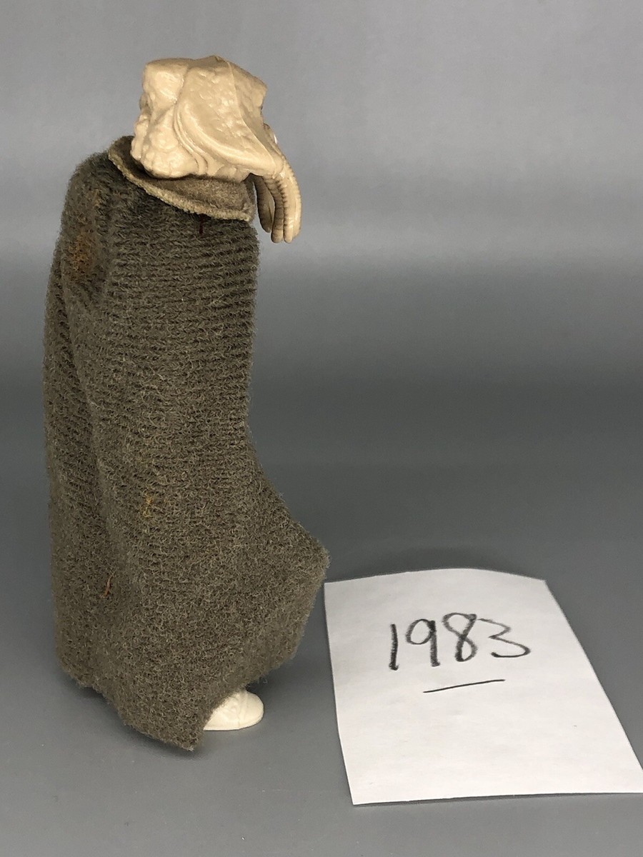 1983 Vintage Star Wars SQUID HEAD Action Figure With Cape