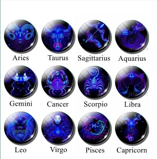 + PORTACHIAVI FLUORESCENTE SEGNO ZODIACALE OROSCOPO IDEA REGALO COMPLEANNO - Immagine 2 di 4