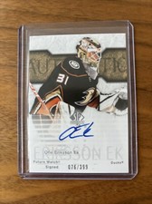 2023-24 UD SP Authentic Olle Eriksson Ek Retro Future Watch Auto /699