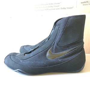 black nike boxing boots