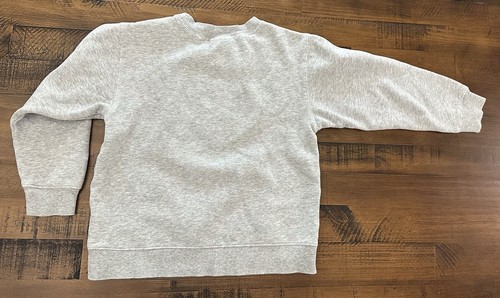 Y2K Winnie Pooh And Friends Disney Store Pullover Fleece Gray Sweatshirt Sz 5/6 - Picture 7 of 8