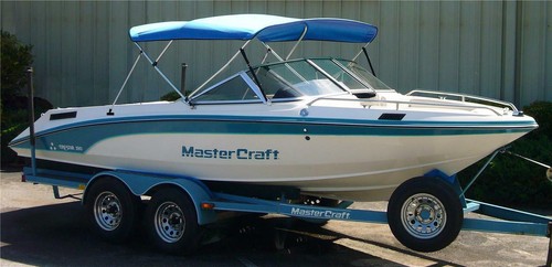Parte superior Bimini de aluminio de 3 arcos compatible con Bayliner 1750 CAPRI LSV 1998-2000 - Imagen 2 de 15