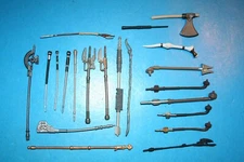 STAR WARS MODERN WEAPONS 1  PC "STAFFS/ELECTRO POLE SPEAR" NICE SHAPE FIGURE