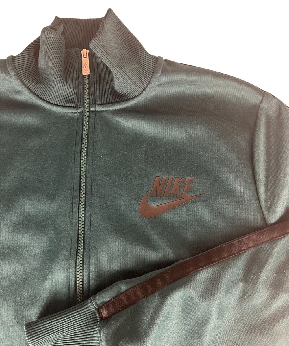 Vintage Y2K Nike Full Zip Jacket Men's XL Phthalo Green Activewear