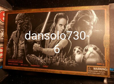Star Wars Black Series Chewbacca Rey And Porgs Galaxys Edge Exclusive 
