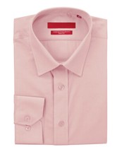 DTI GV Executive Mens Dress Shirt Slim Fit Pure Cotton Barrel Cuff