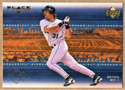 MIKE PIAZZA - 1999 UPPER DECK BLACK DIAMOND DIAMONDMIGHT | eBay