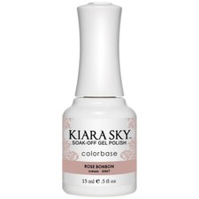 Kiara Sky Soak-off UV Gel Polish G567 Rose Bonbon 0.5oz