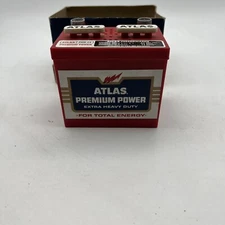 Vtg - Atlas - AM Transistor Radio - PHD-29 Battery Premium Power Promo - Works