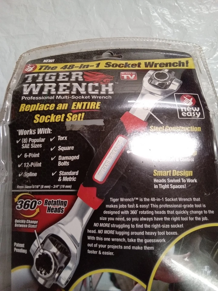 ONTEL 48-In-1 Tiger Socket Wrench With Damaged Box - Image 2 of 4