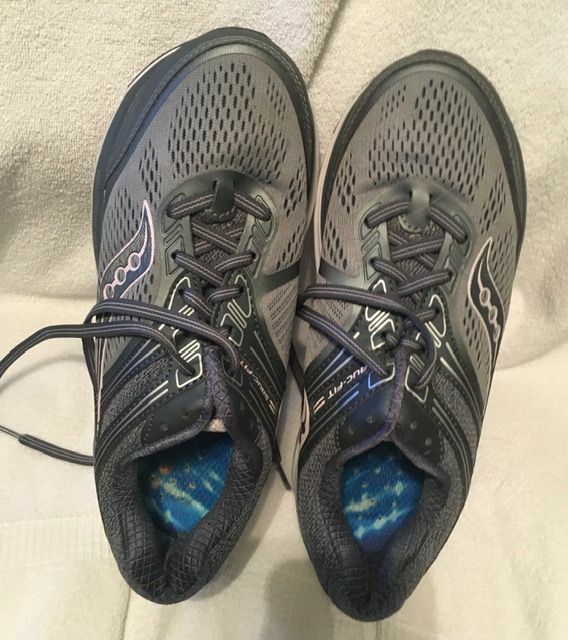 Saucony Womens 9 W Wide Echelon 7 Slate 