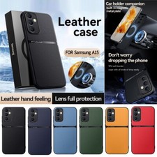For Samsung Galaxy A55 5G A54 A53 5G Shockproof Magnetic PU Leather Case Cover