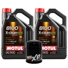 10L Motul 8100 X-CLEAN EFE 5W30 Wix XP Filter Motor Oil Change Kit API SN
