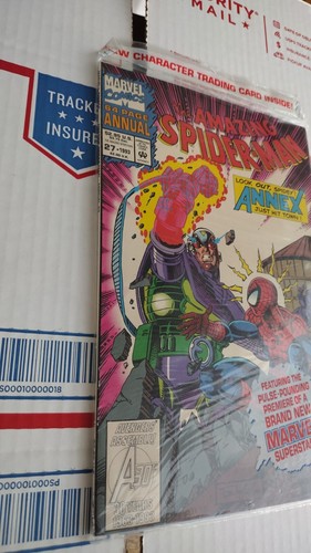 the Amazing Spider-Man Annual #27 Marvel 1993 MINT Factory Sealed in Poly Bag - Picture 3 of 6