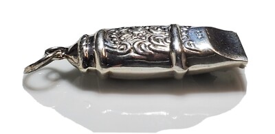 Vintage funktionierende Pfeife - 925 Sterling Silber