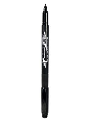 Tombow MONO Twin Permanent Marker - black