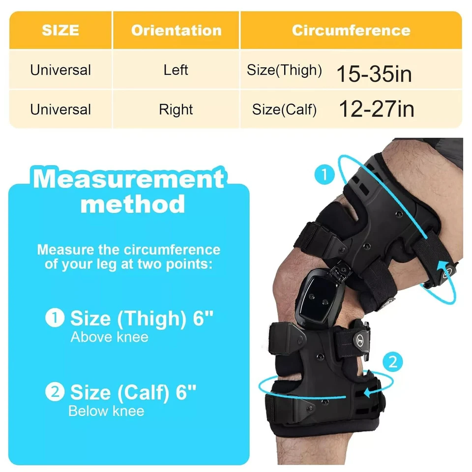 Unloader Knee Brace for Medial Knee Pain, Osteoarthritis - Image 3 of 4