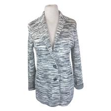 Missoni Black & White Jacket Size Uk14/us10