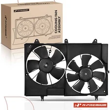 A-Premium Dual Engine Cooling Fan w/ Shroud Assy for Cadillac CTS2003-2004 3.2L