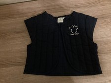 Disney Minnie Mouse Vest 18 Months New with Tags Cotton Black Sleeveless Puffer