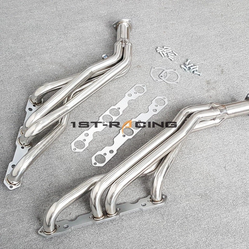 Cabezales de tubo largo para Chevy GMC C1500 C2500 K1500 K2500 5,0 5,7 L 305 350 2x4 4x4 Foto 2 de 2