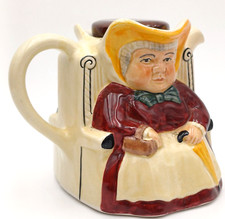 DARBY & JOAN TEIERA INGLESE DI TONY WOOD STAFFORDSHIRE DOUBLE FACE