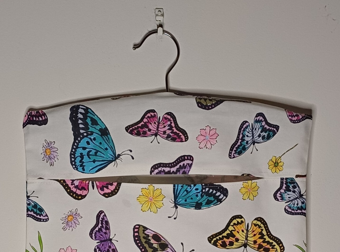 Laundry Clothes Peg Bag Peg Holder Butterfly Design eBay