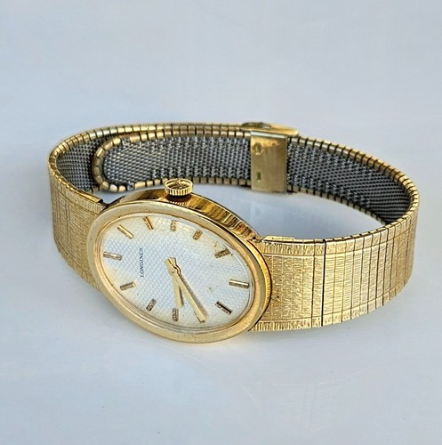 Vintage 1950s Longines 10k Gold Plated Manual WristWatch - Picture 4 of 20