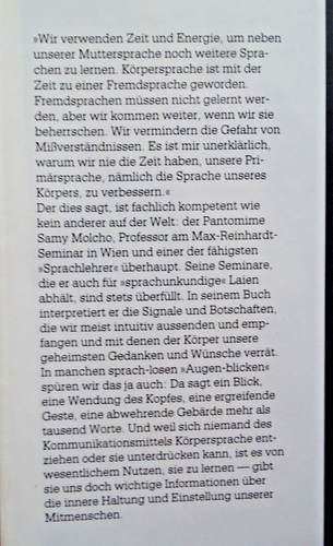 Samy Molcho - Körpersprache -Infos zu innere Haltung Einstellung des Mitmenschen - Bild 3 von 14